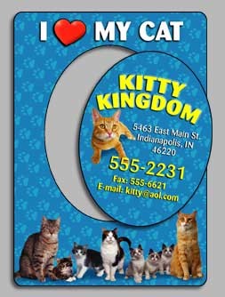 I Love My Cat Picture Frame Magnet Pet Promotions Com